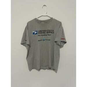 Vintage Nike USPS Bike Team T-Shirt - Large